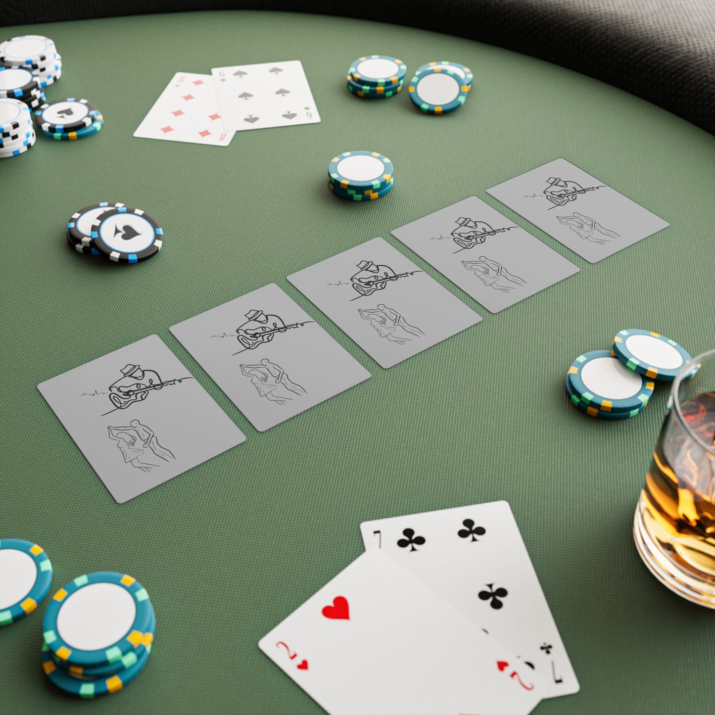 Karte za Poker Ples i Gitara