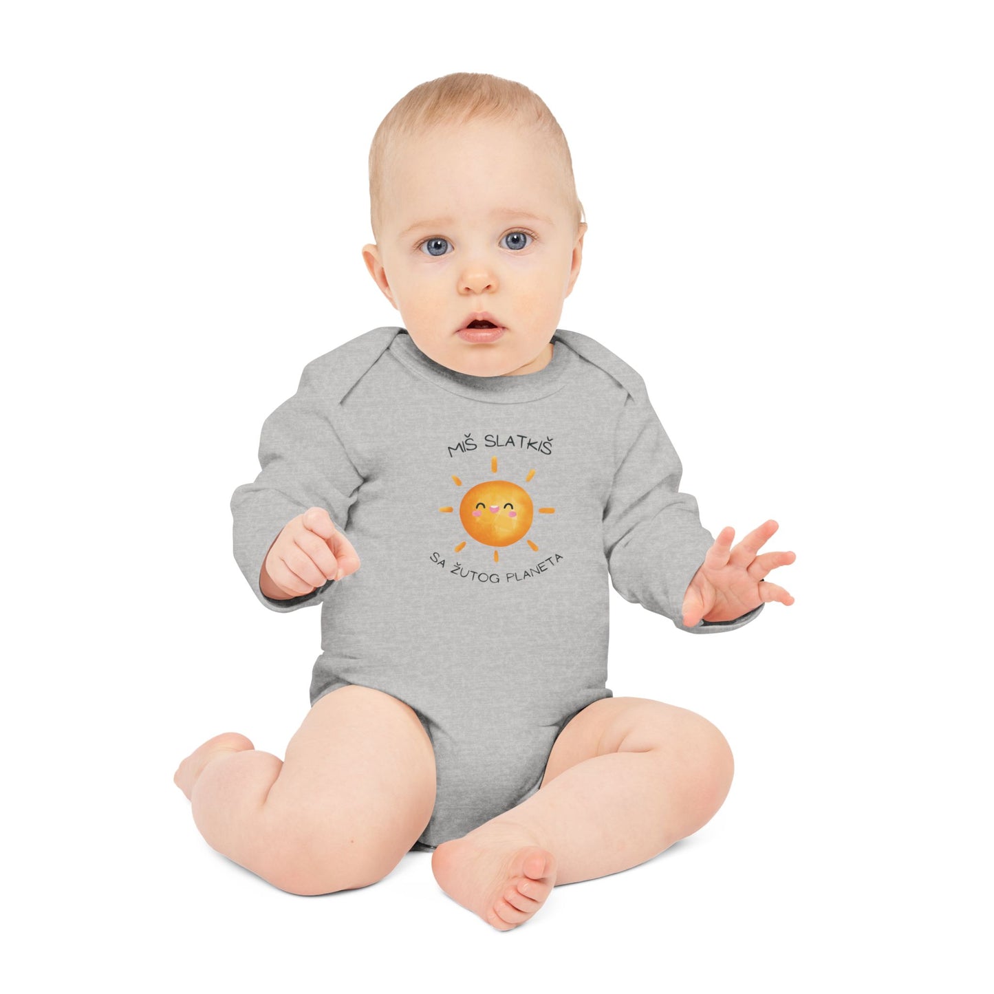 Bodi za Bebe Miš Slatkiš-dugi rukav