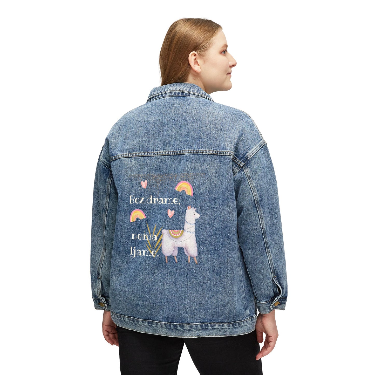 Ženska jeans jakna Ljama