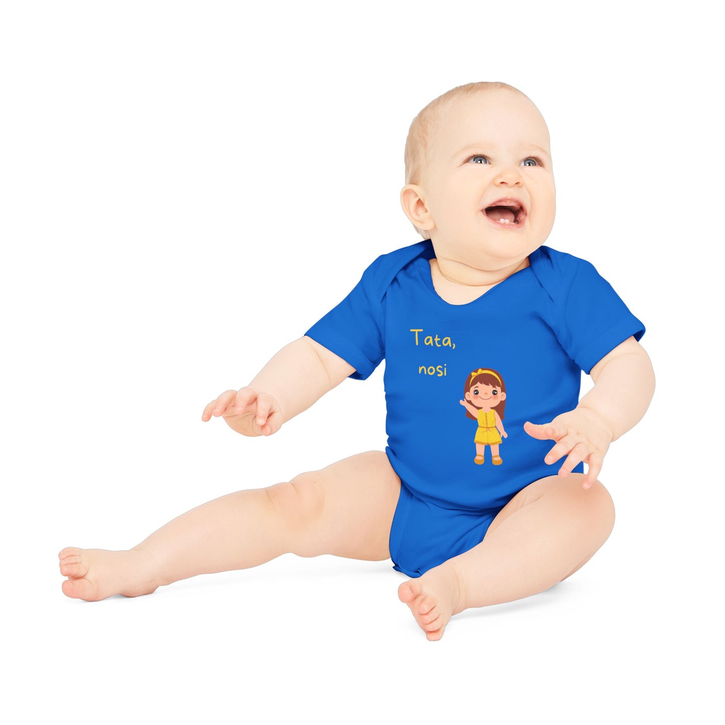 Bodi Za Bebe Tata Nosi Djevojčica