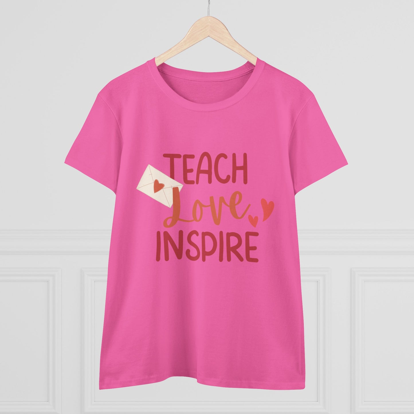 Ženska Majica Teach Love Inspire