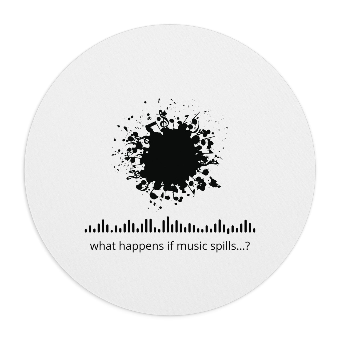 Podmetač za miš Spilled Music