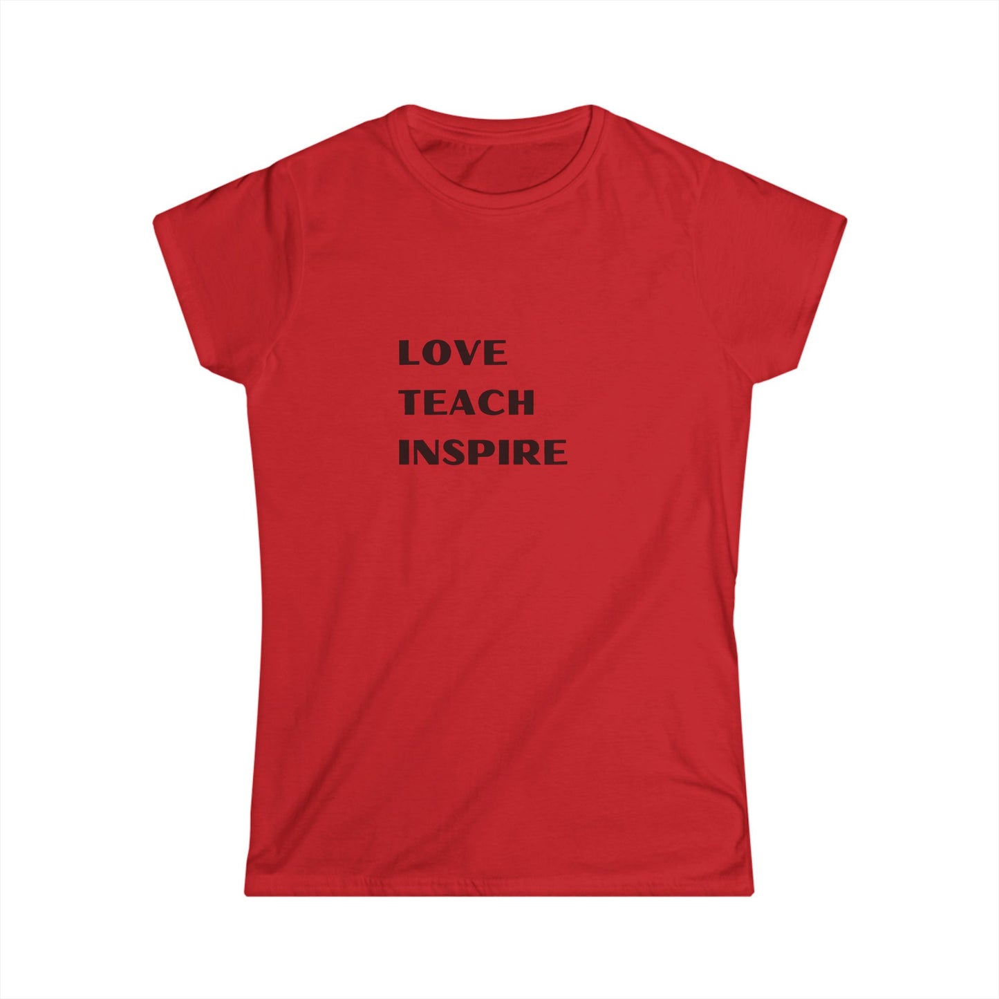 Ženska Majica Love Teach Inspire