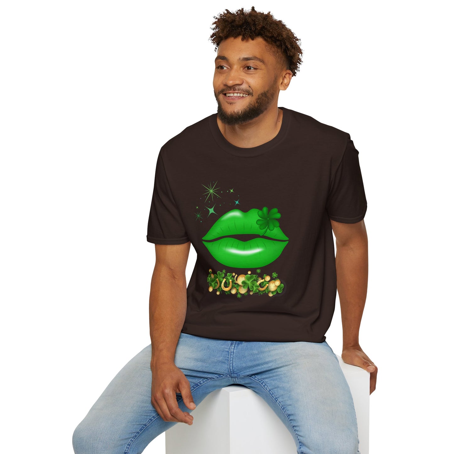 Majica Green Lips