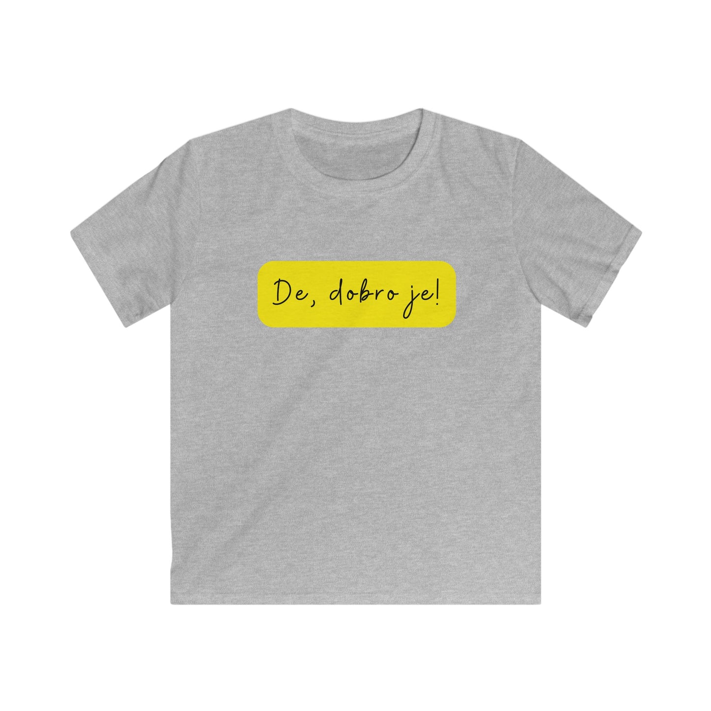 Dječja Majica De Dobro Je