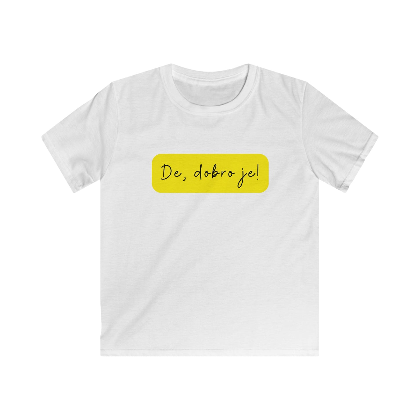 Dječja Majica De Dobro Je