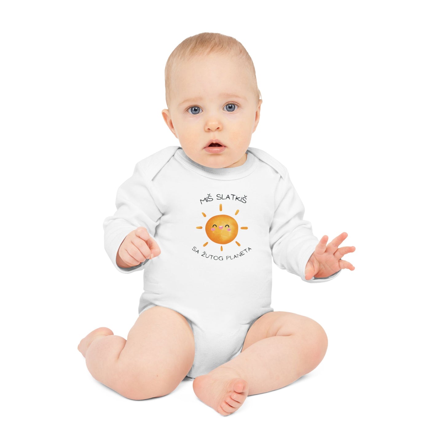 Bodi za Bebe Miš Slatkiš-dugi rukav