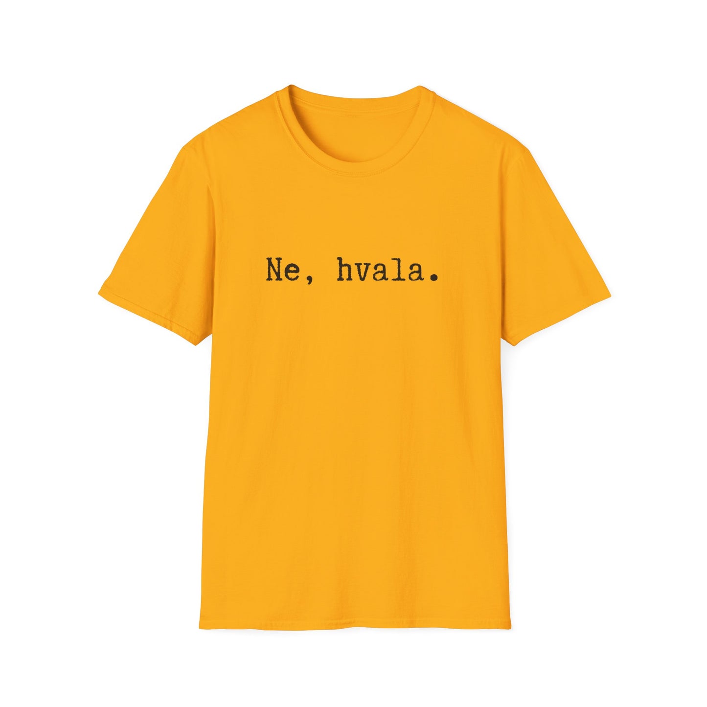 Majica Ne, Hvala.
