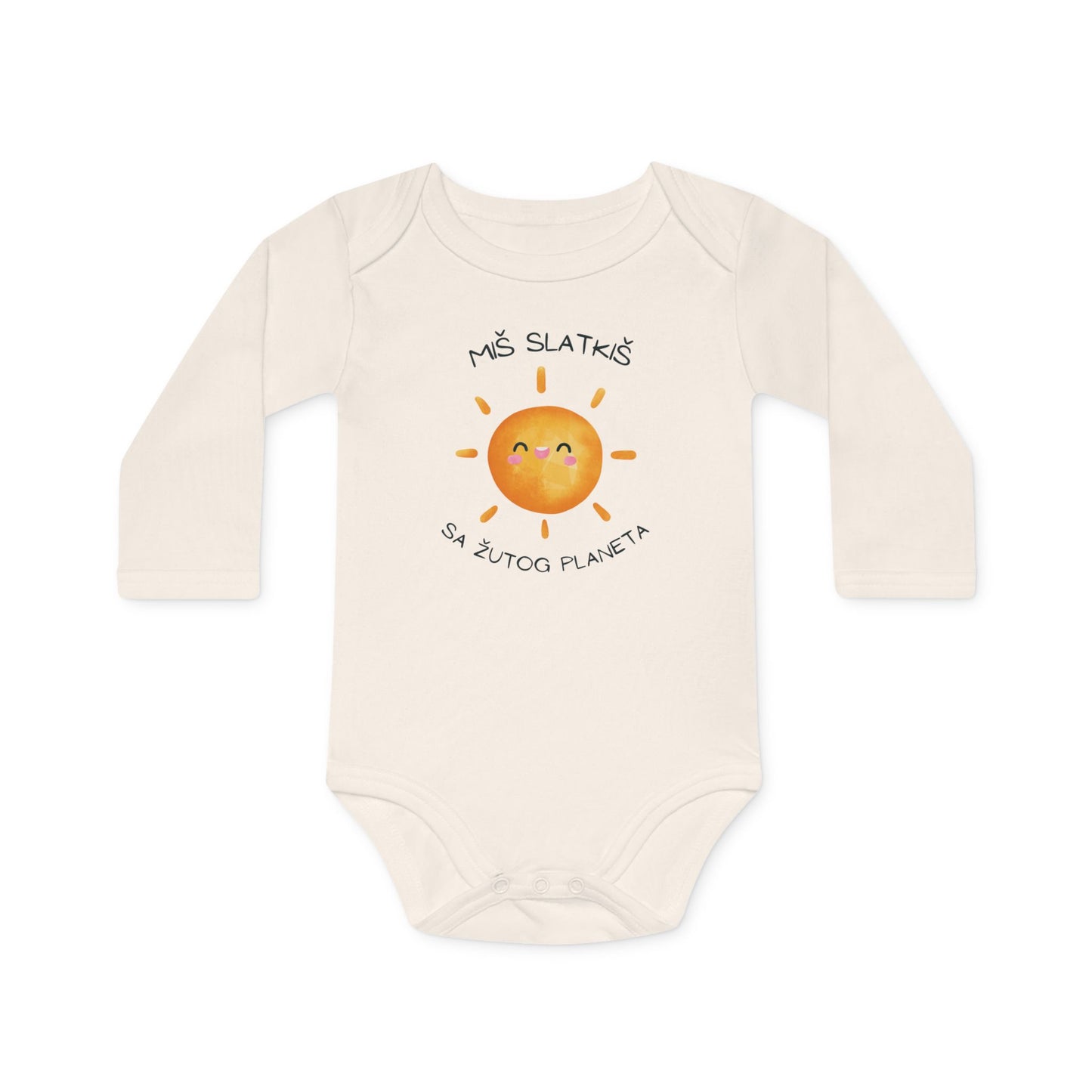Bodi za Bebe Miš Slatkiš-dugi rukav