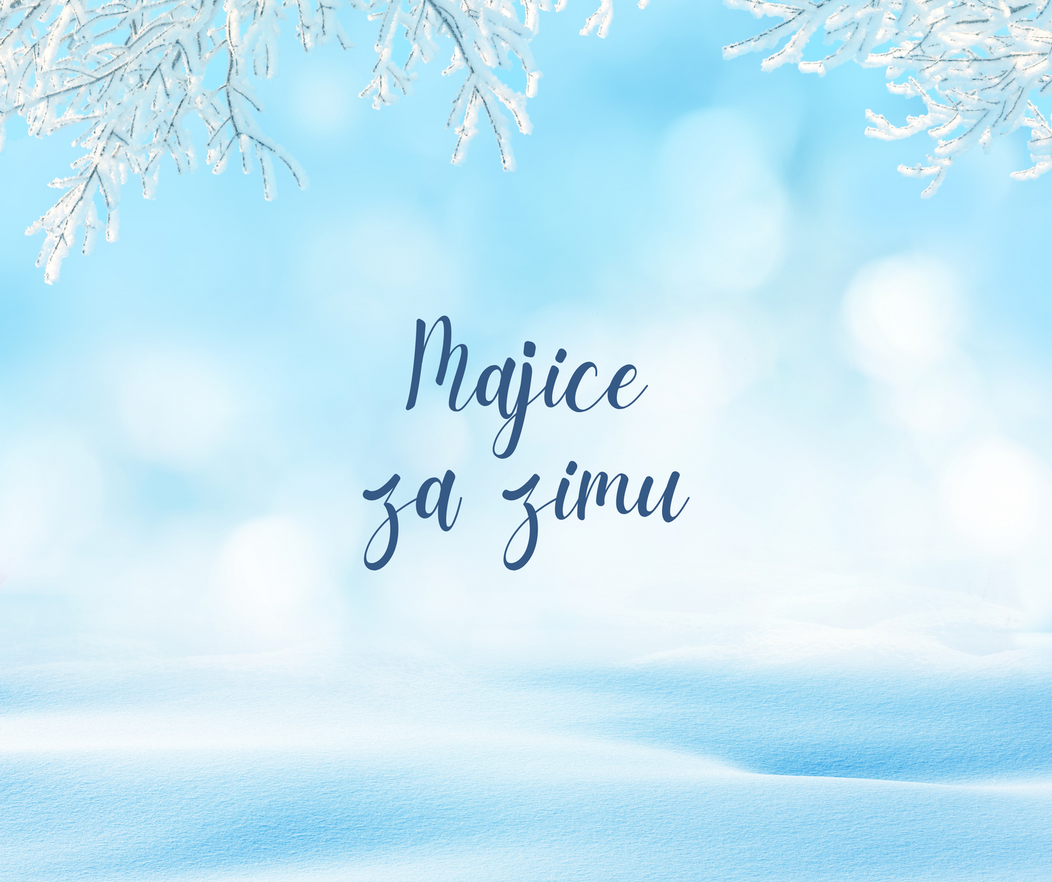 Majice za zimu