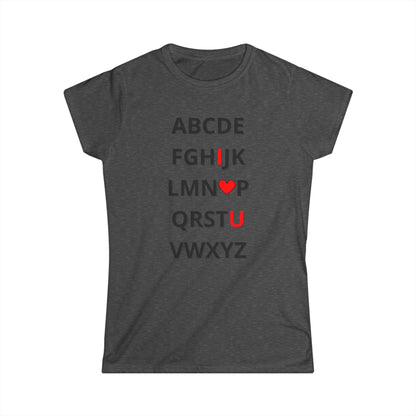 Ženska majica I Love You
