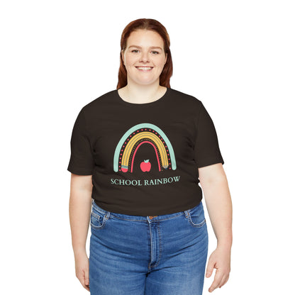 Majica School Rainbow