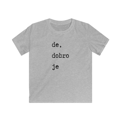 Dječja Majica De Dobro Je