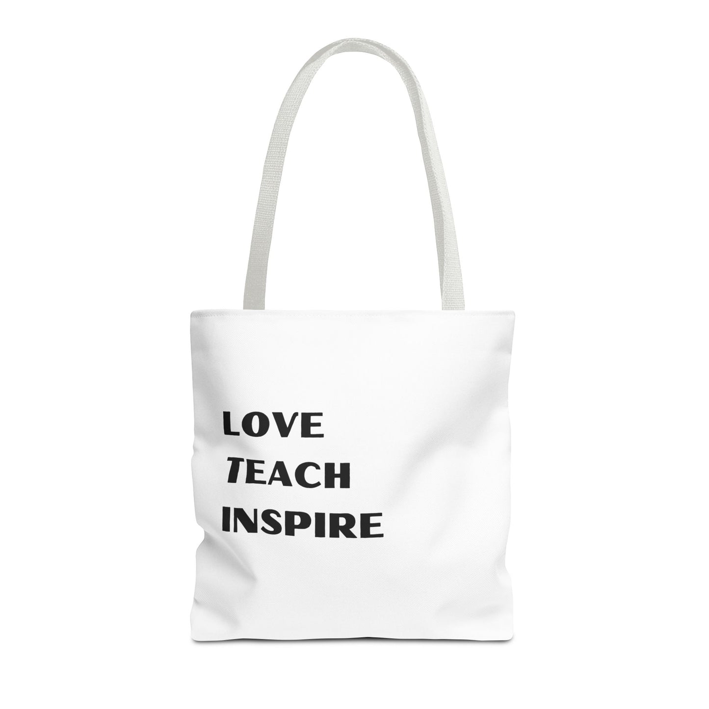 Tote Bag Love Teach Inspire