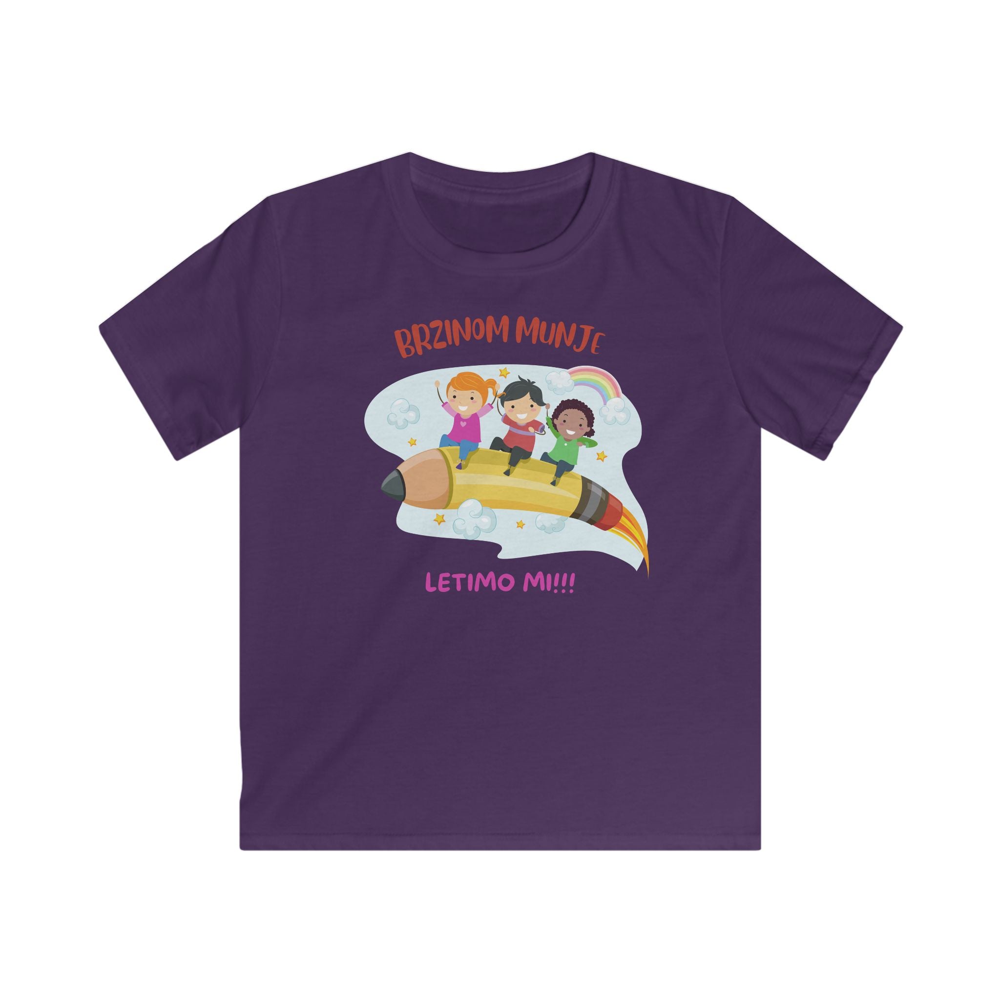 Dječja majica Brzinom Munje