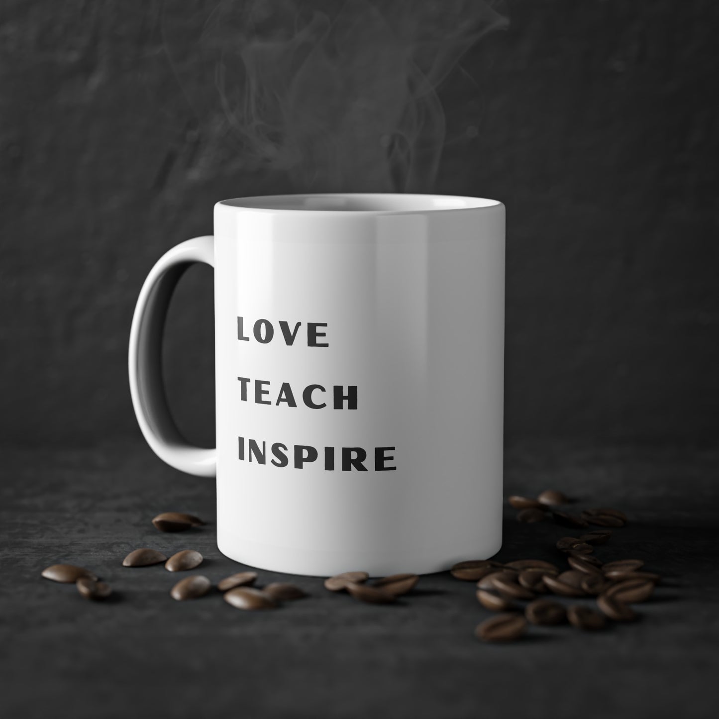 Šalica Love Teach Inspire