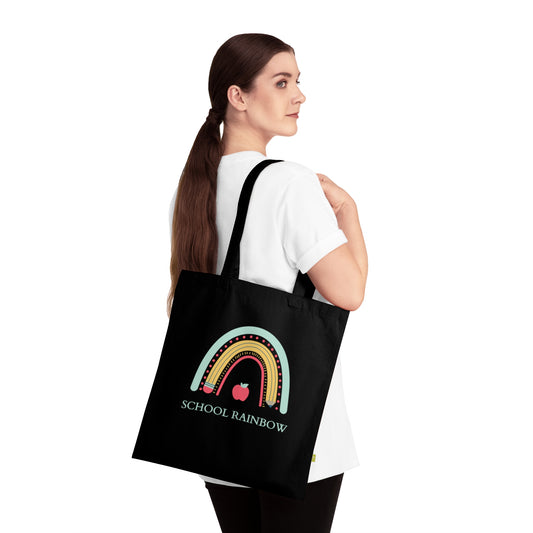Platnena Torba School Rainbow