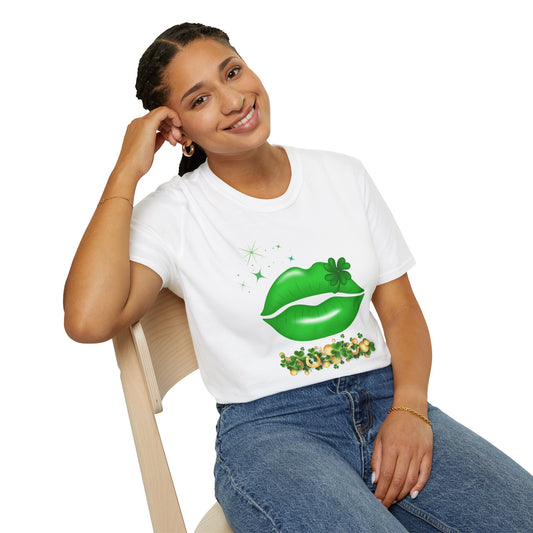 Majica Green Lips