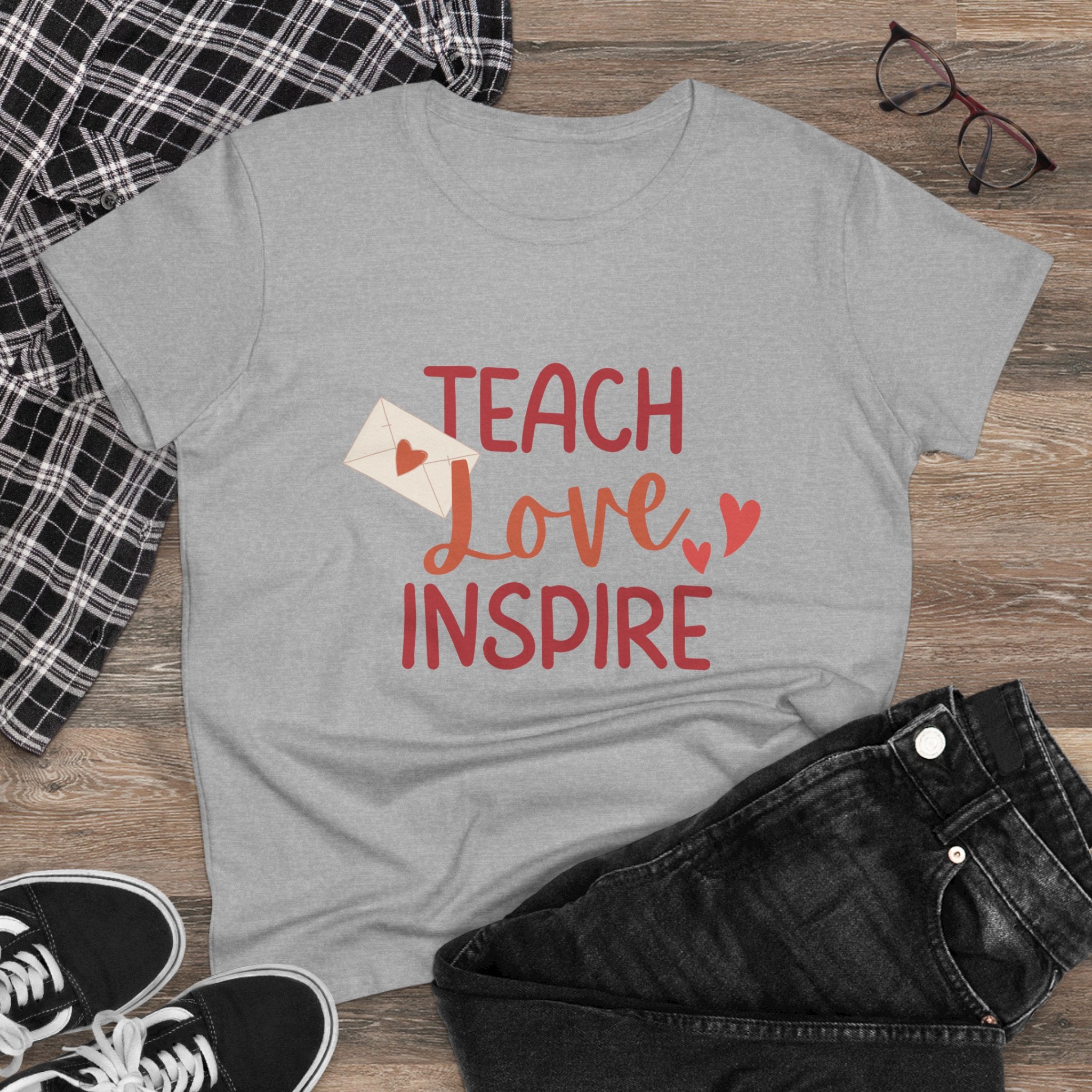 Ženska majica Teach Love Inspire