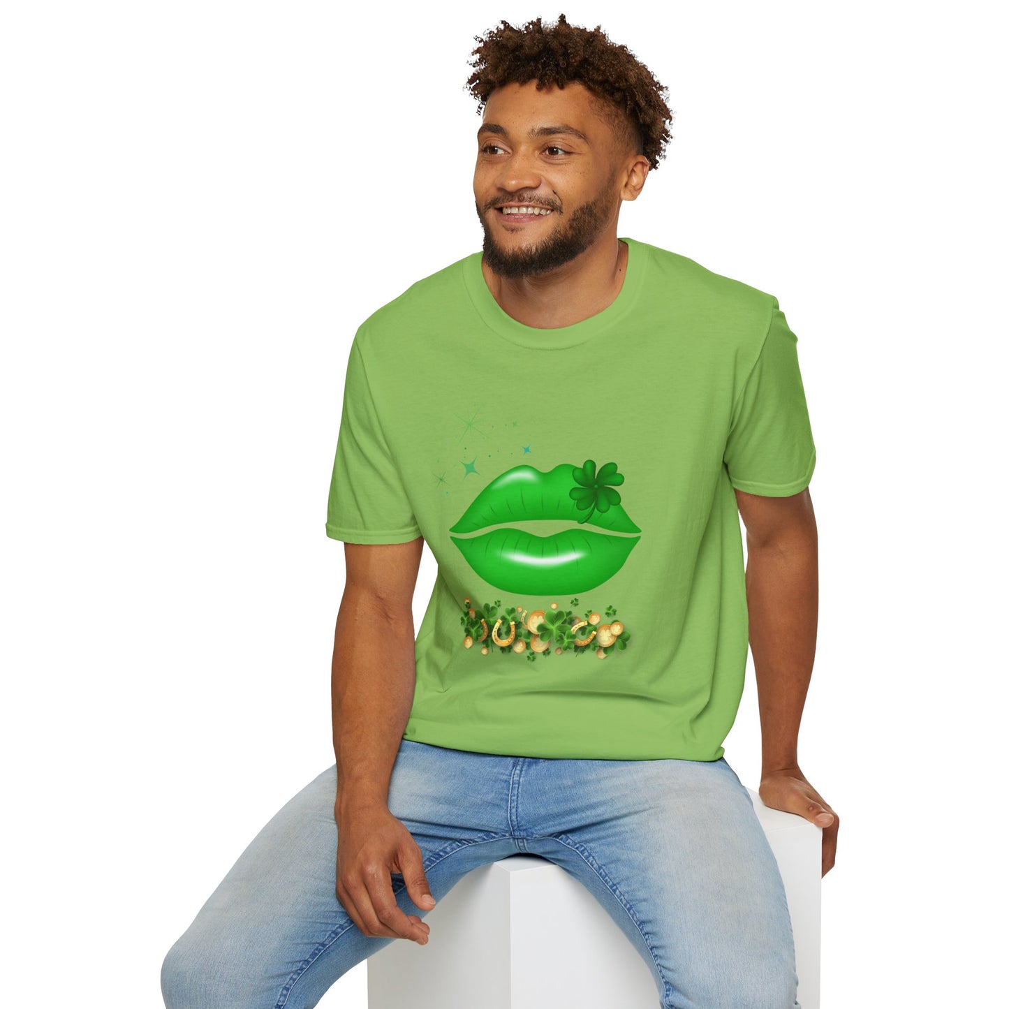 Majica Green Lips
