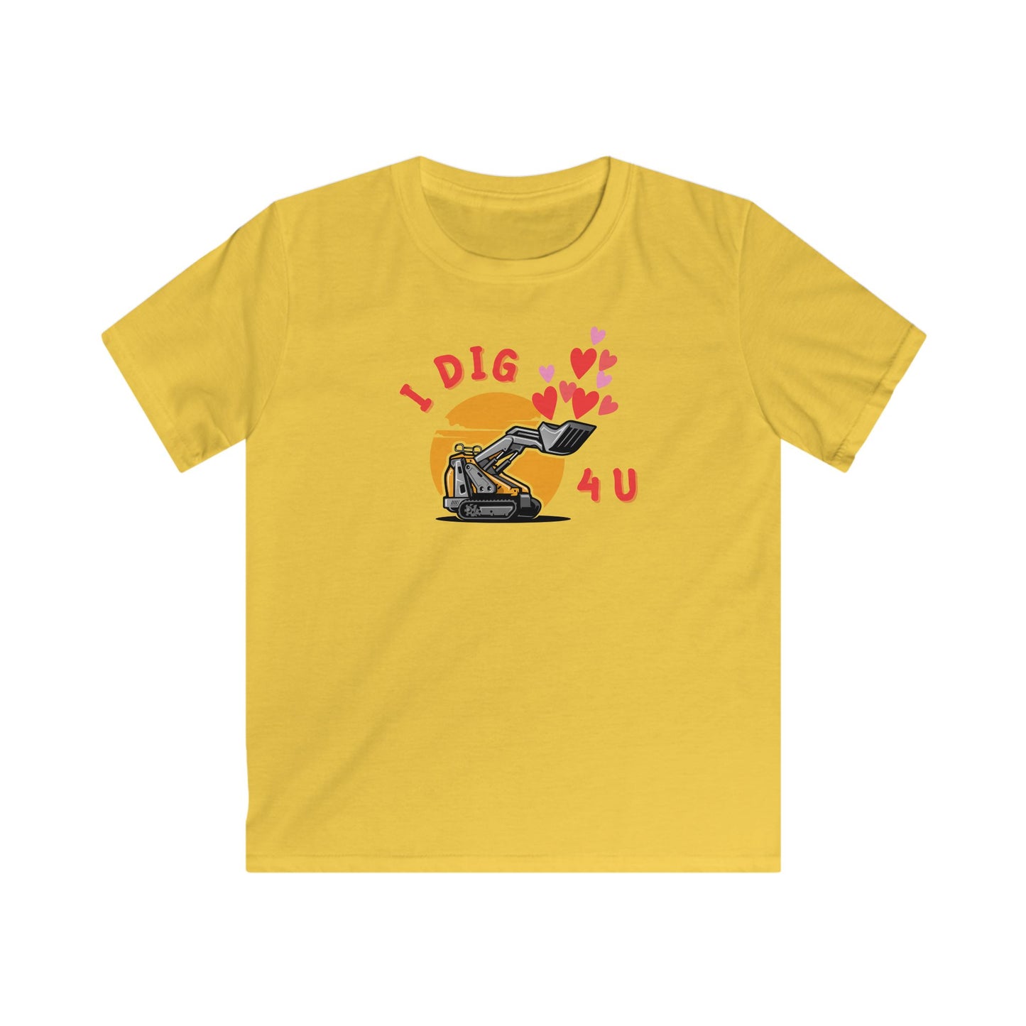 Dječja Majica I Dig Love For You