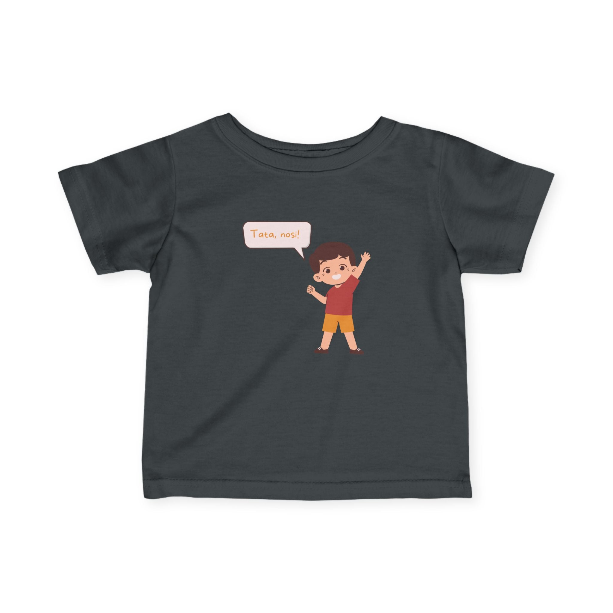 Dječja Majica Tata Nosi Dječak