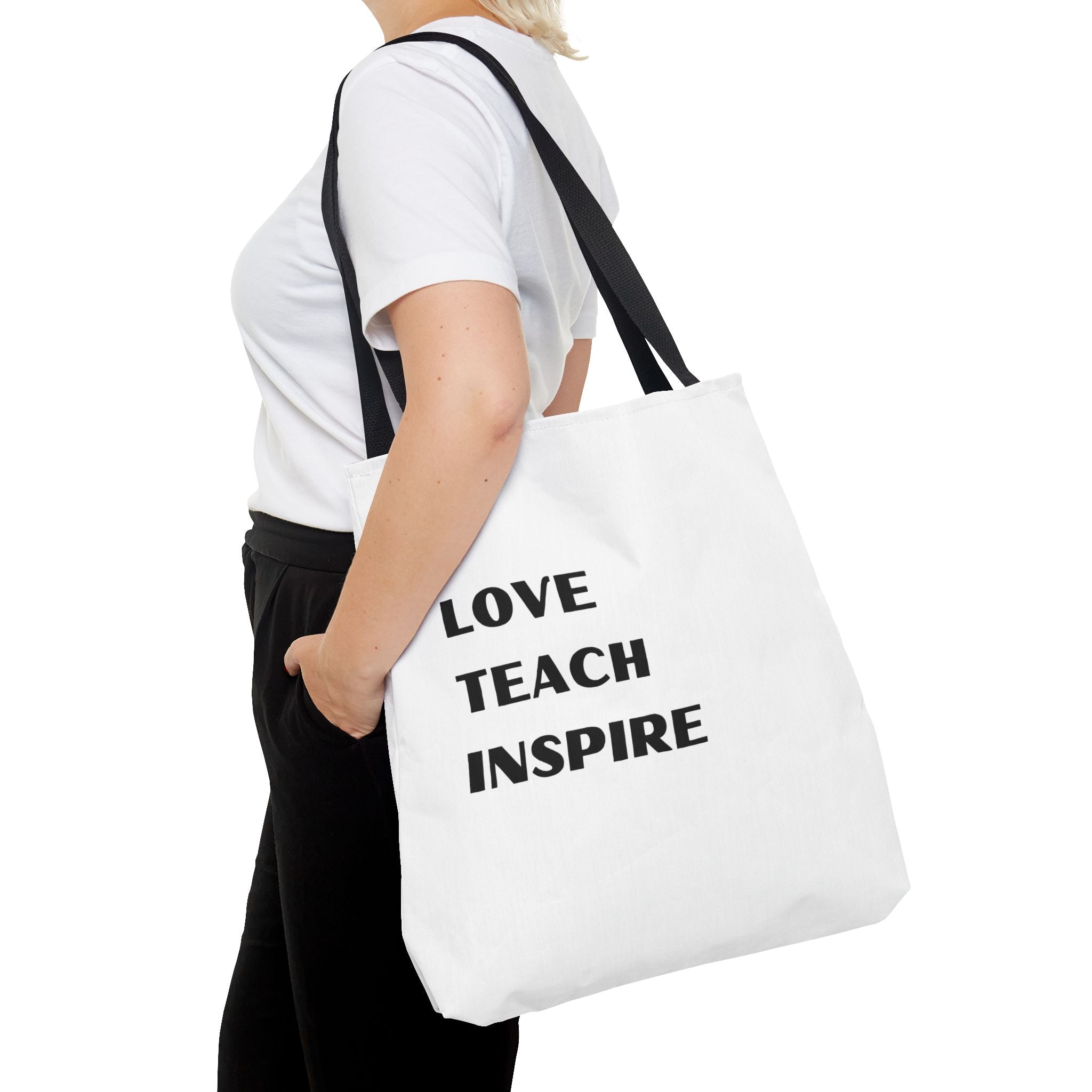 Platnena torba Love Teach Inspire