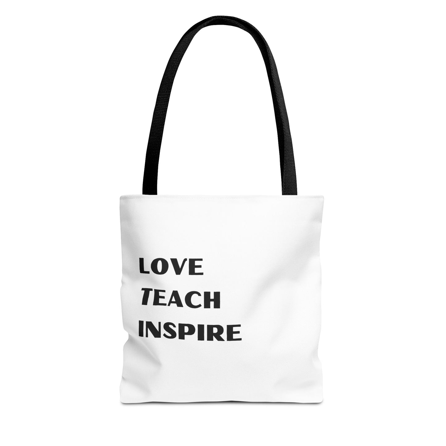 Tote Bag Love Teach Inspire