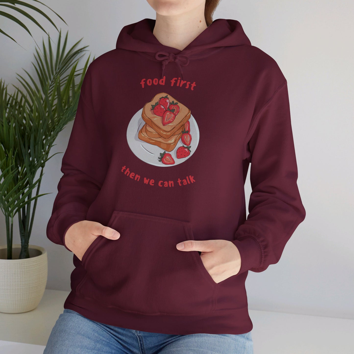 Hooded Sweatshirt FOOD FIRST