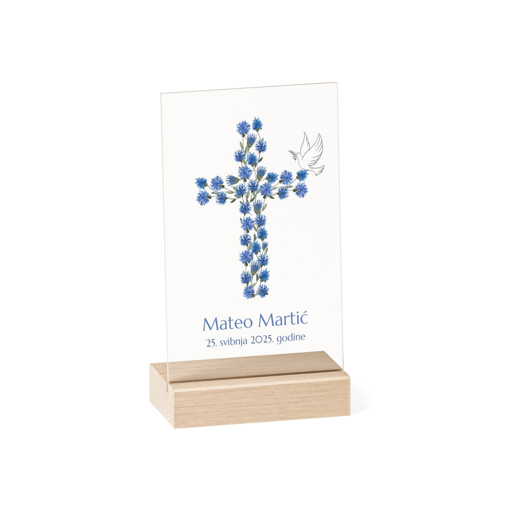 Akrilni znak Krštenje