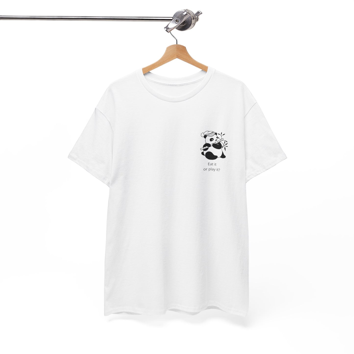 Unisex T-shirt PANDA FLUTE