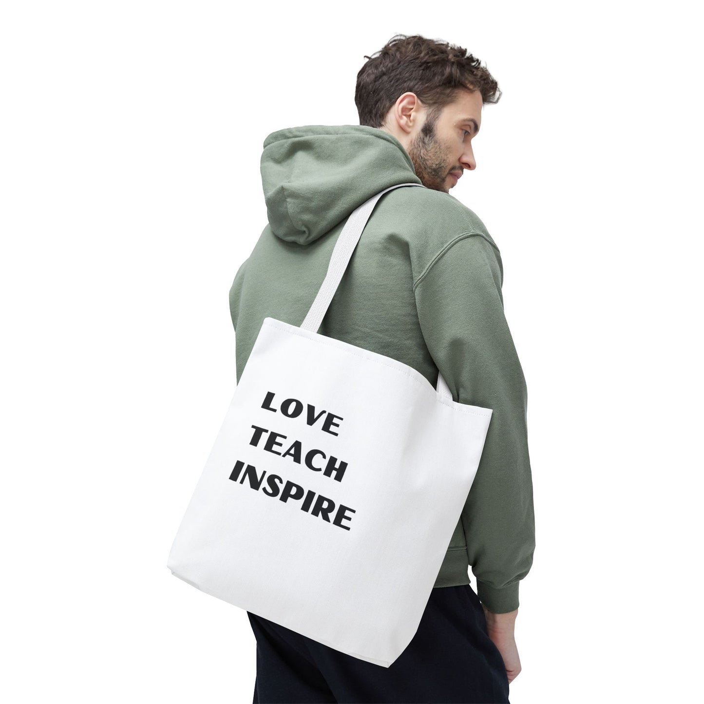 Platnena Torba Love Teach Inspire