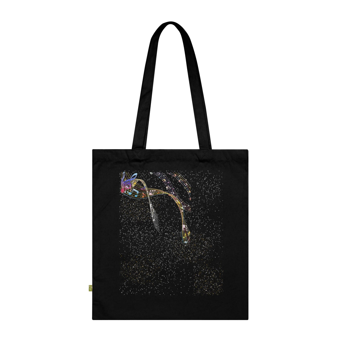 Organic Cotton Tote Bag SKY FULL OF MUSIC