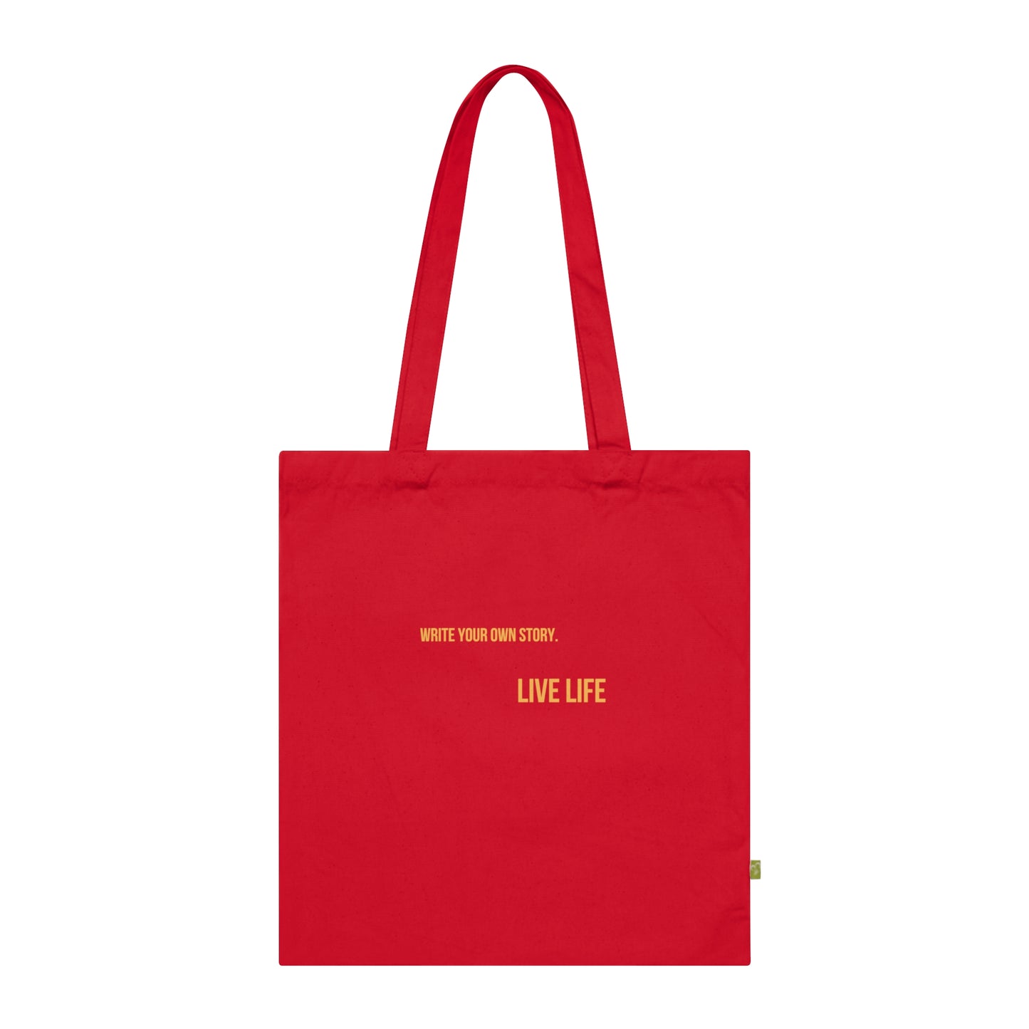 Organic Cotton Tote Bag LIVE LIFE