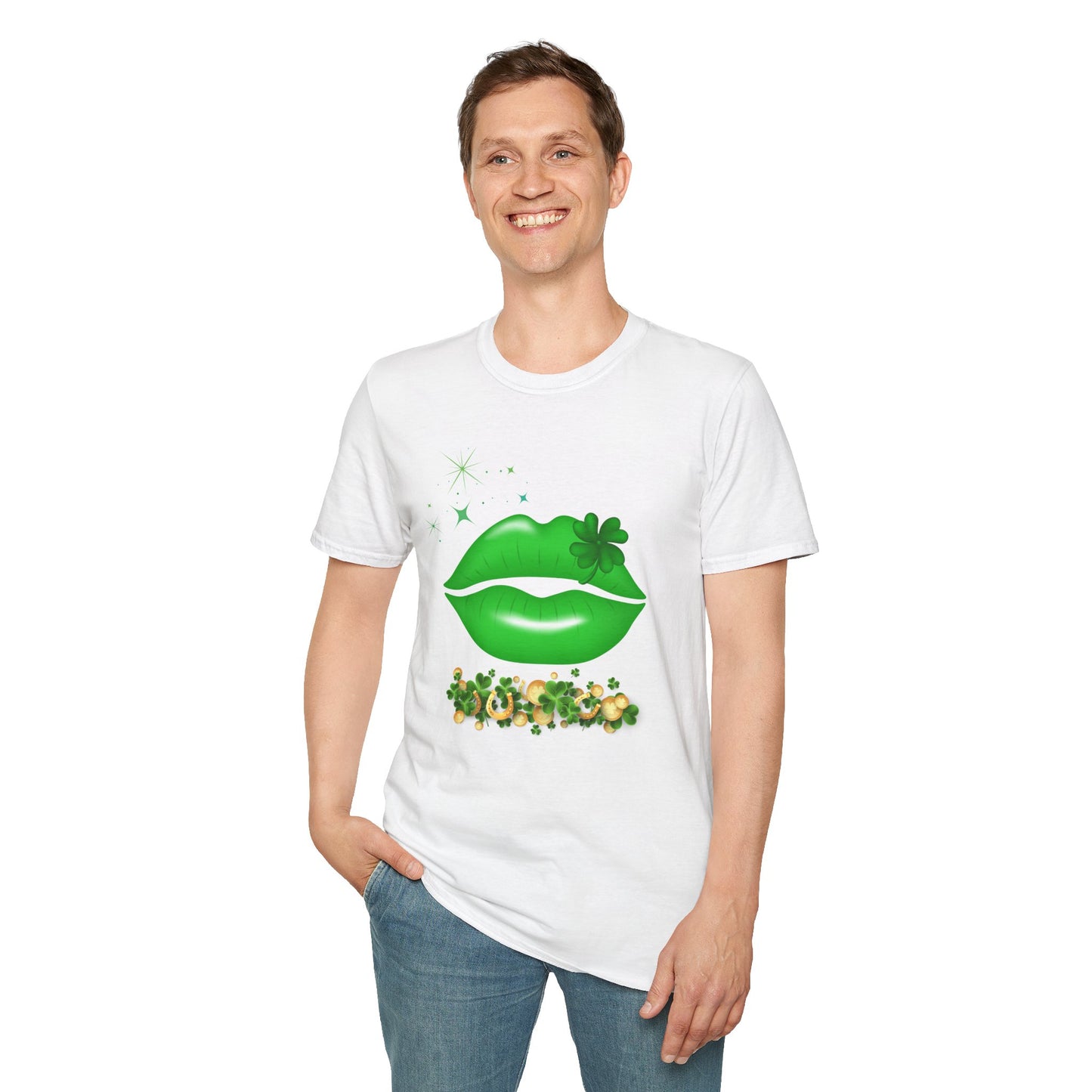 Majica Green Lips
