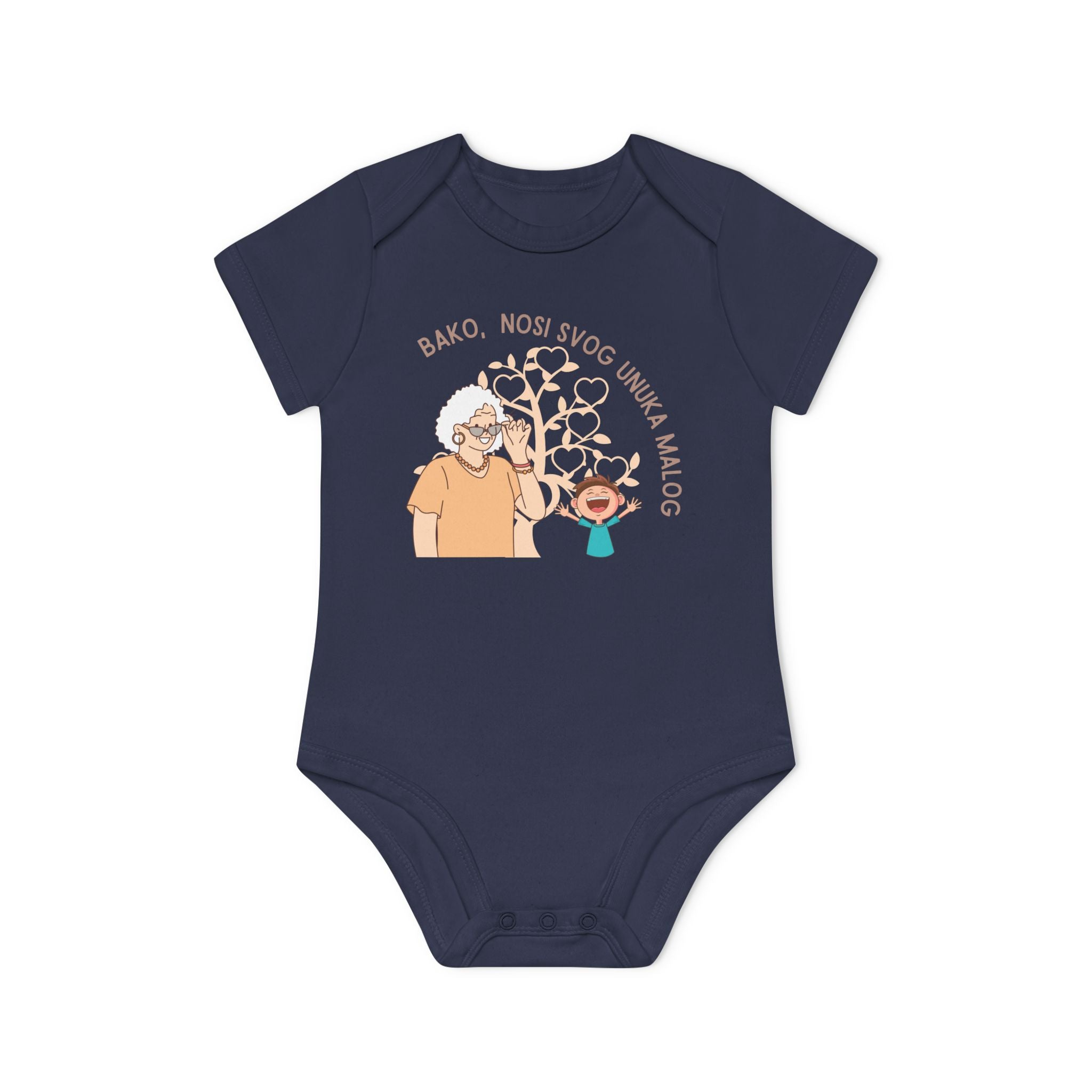 Bodi za bebe Baka i Unuk