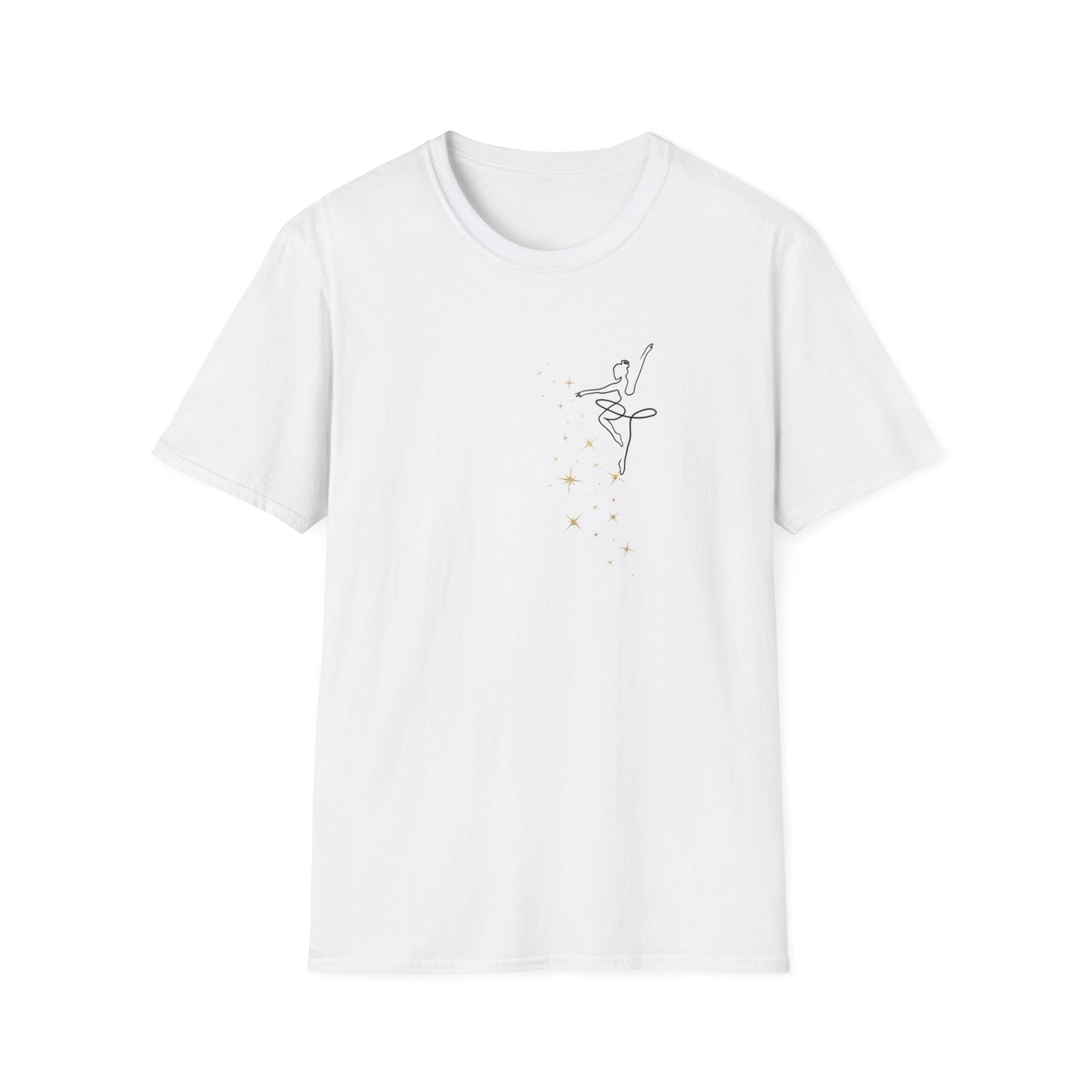 Unisex Softstyle T-Shirt Ballerina Design