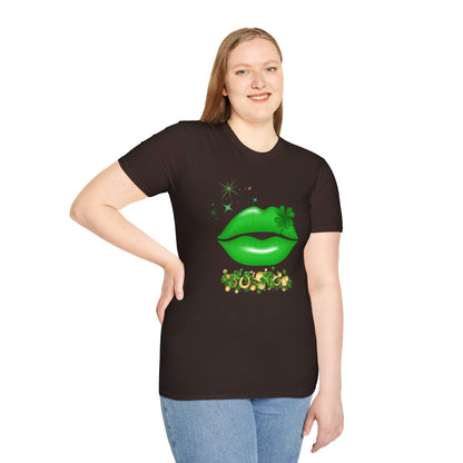 Majica Green Lips