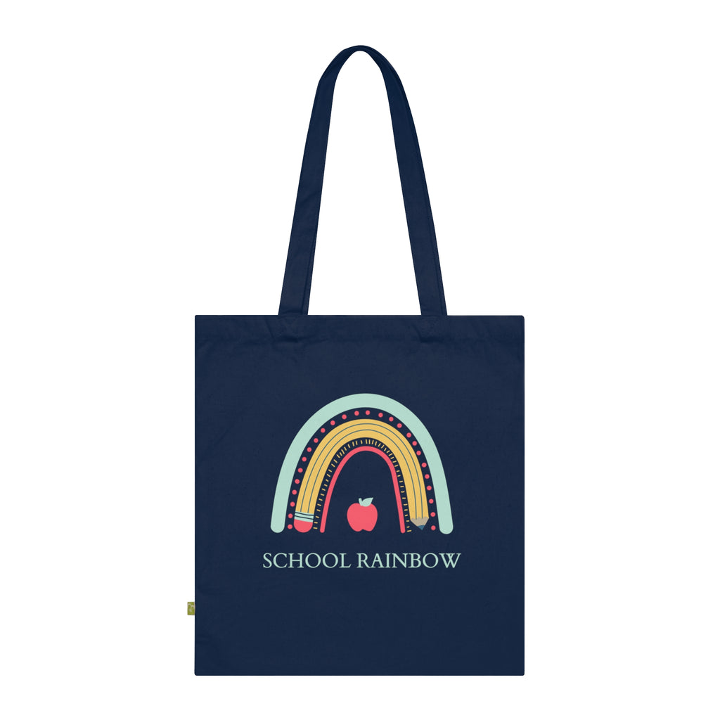 Platnena torba School Rainbow
