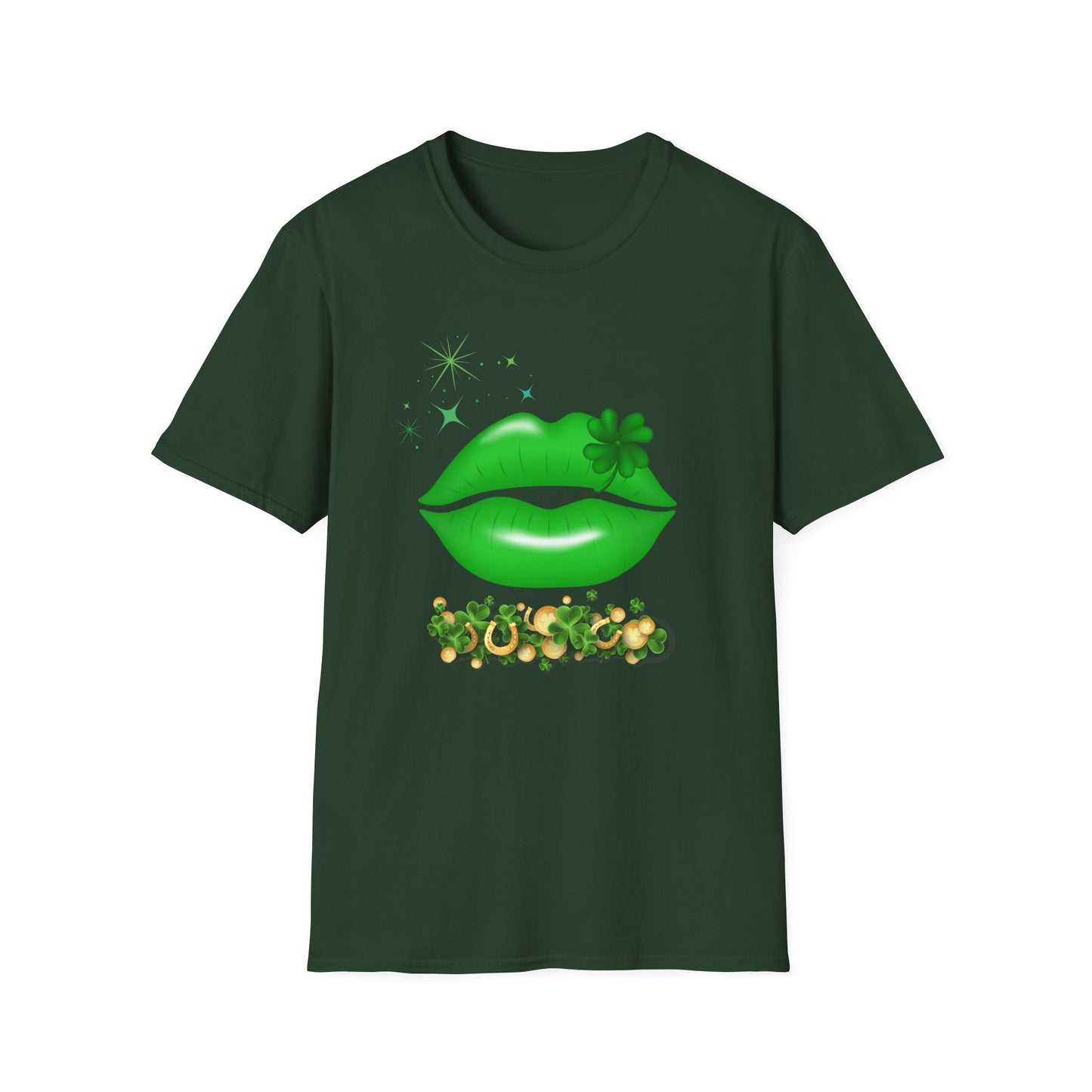 Majica Green Lips