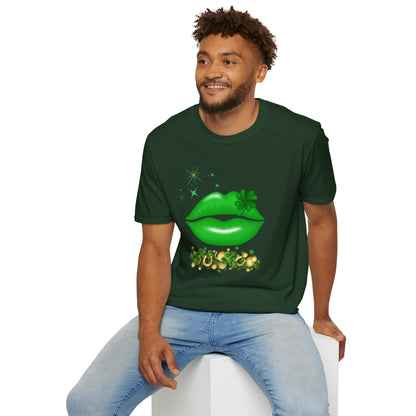Majica Green Lips