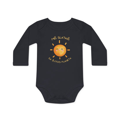 Bodi za Bebe Miš Slatkiš-dugi rukav