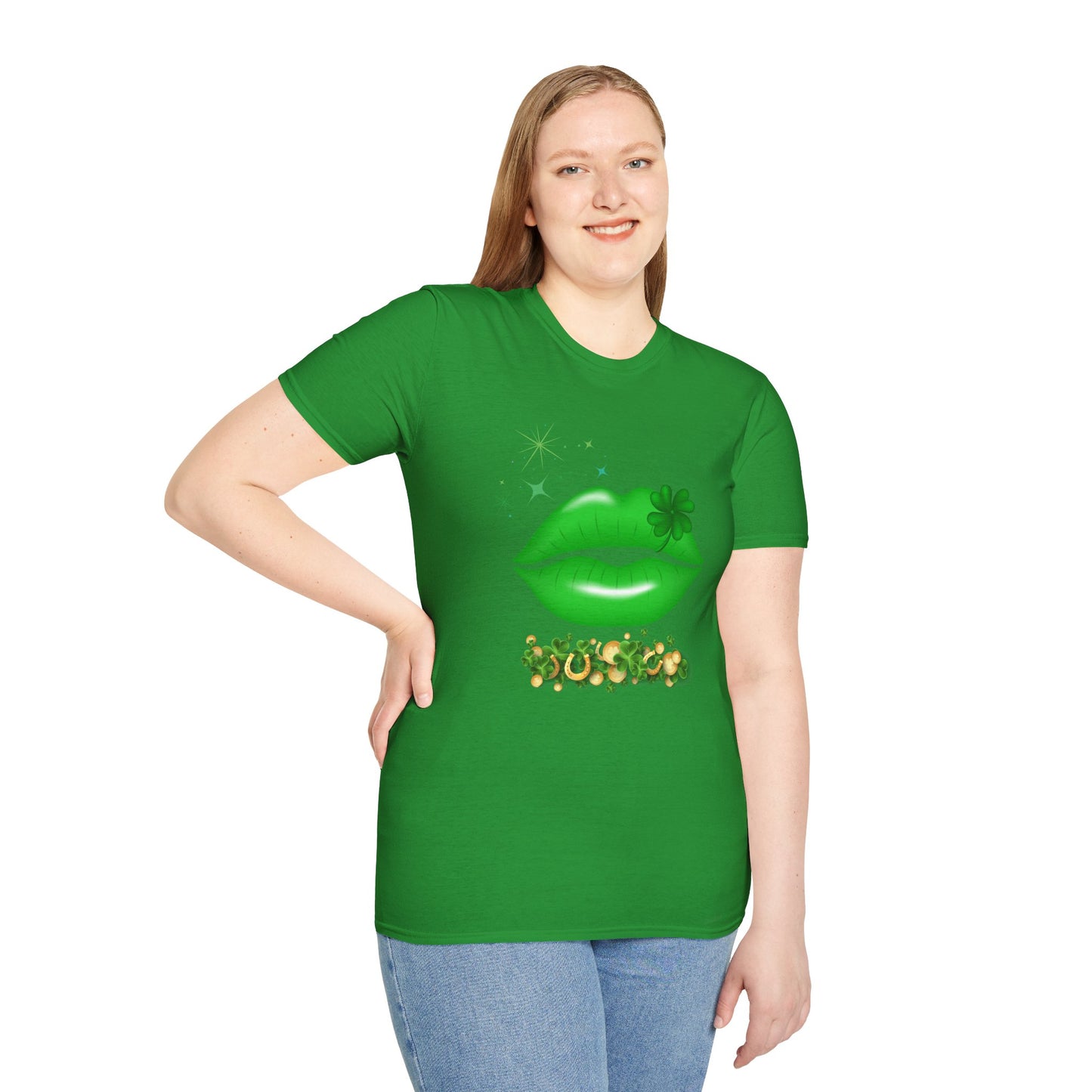 Majica Green Lips