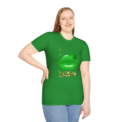 Majica Green Lips
