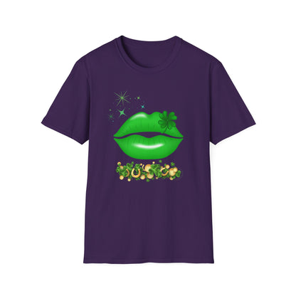 Majica Green Lips