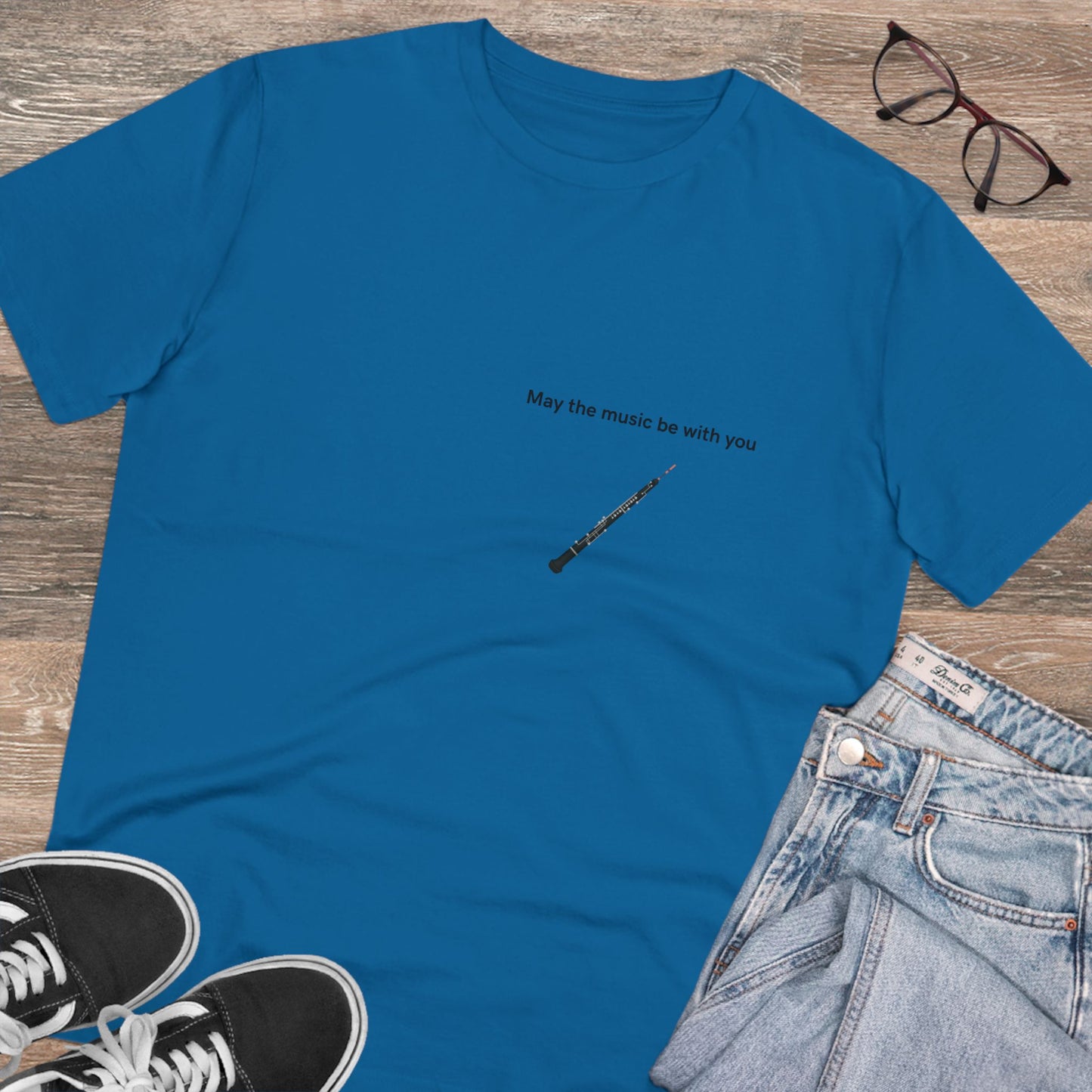 Organic Music Creator T-shirt - Unisex, Oboe Design