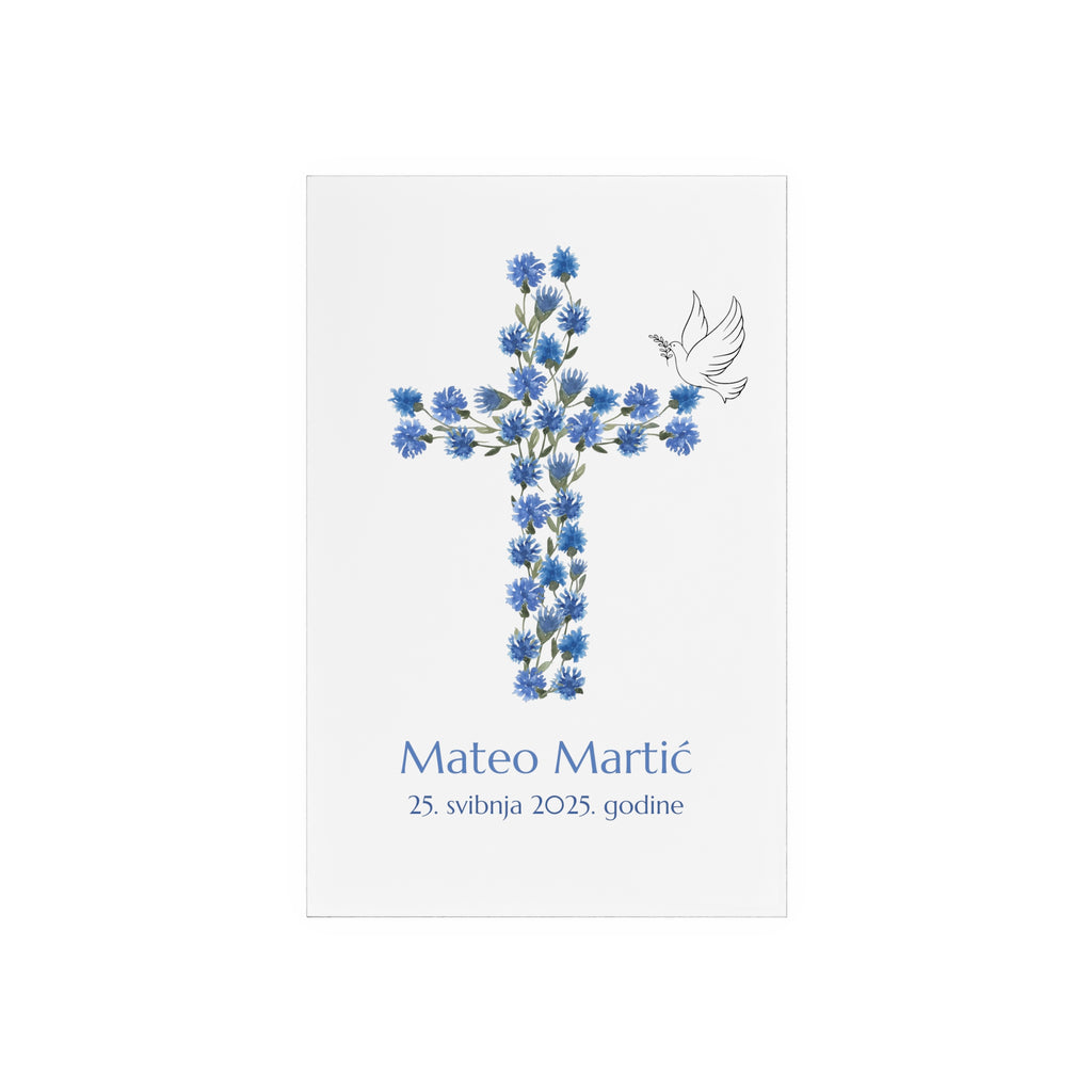 Akrilni znak Krštenje