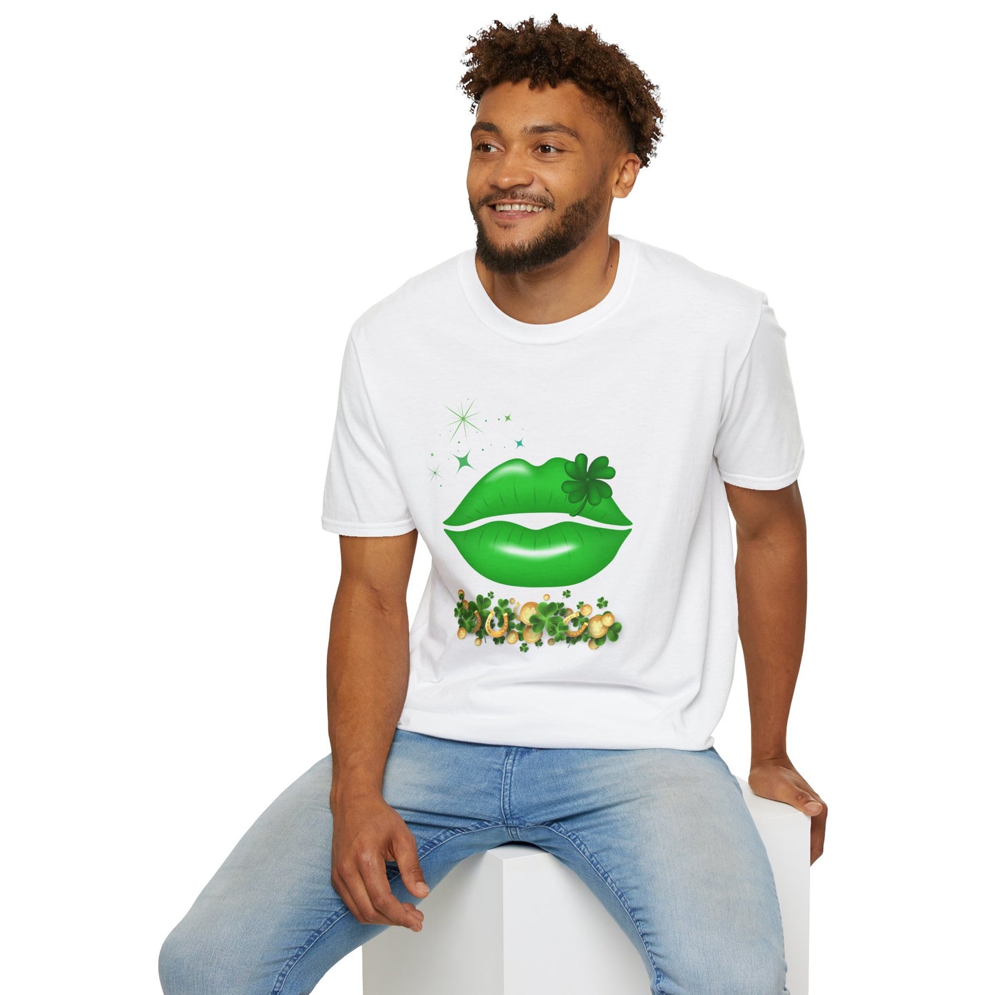 Majica Green Lips