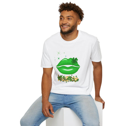 Majica Green Lips