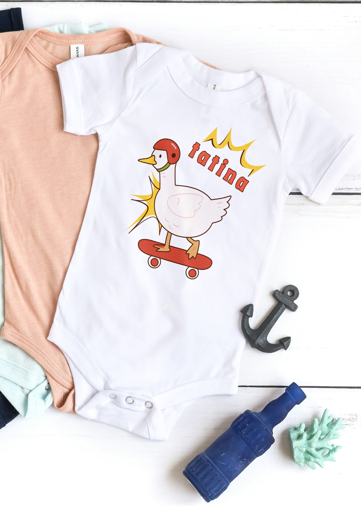 Bodi za bebe Tatina Patkica